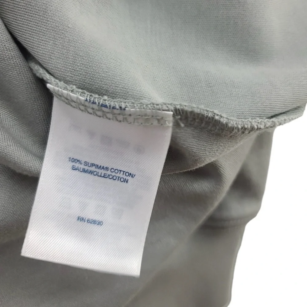 Gray Long Sleeve Polo Sweater - Picture 4 of 4